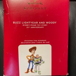 Hallmark 2020 Disney Pixar Toy Story 25th Anniversary Woody And Buzz Lightyear